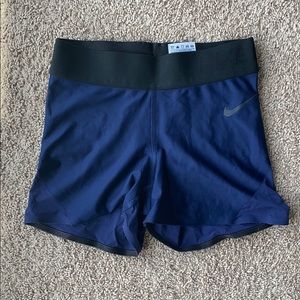 Navy blue nike spandex